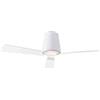 FORLIGHT Ventilatore IP44 Garbí LED 18.8W 3000K Bianco Trasparente 886lm