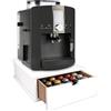 Lupia - Cassetto Porta Cialde Caffè e Porta Capsule 27x33x11 cm NEUTRO BIANCO, Contenitore Organizer per Caffè, Tè, Tisane Zucchero, Angolo Bar in Legno Antimacchia per casa e ufficio
