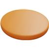 Hruile Cuscino rotondo per sedia in ecopelle, con memory foam, di supporto, impermeabile, per interni, decorazione per casa, cucina, sala da pranzo, bistrò, bar, patio e giardino (35 cm, arancione