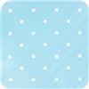SaRani Tappeto Doccia Bagno Antiscivolo Quadrato con Ventose Bianco Azzurro Antimuffa (Celeste)