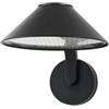 Lindby Applique LED da esterni (Moderno) colore Nero, in Alluminio lampadina inclusa applique lampada outdoor per facciata/parete terrazzo e