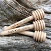 HERSTL 10/50/100 Pezzi Personalizza Barretta For Miele, Mini Cucchiaio Da Miele In Legno Personalizzato, Regalo For Festa Di Nozze Utensili Da Cucina For Dessert Tè Al Latte Bastoncini For Miscelare(8cm)