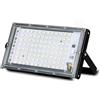 Breeshy Faretto A LED 50w Lampada Esterna Impermeabile da Proiettore per Esterni Faretto A LED Luce di Inondazione Luce di Inondazione con Spina EU