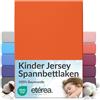etérea Himmlische Qualität etérea Jersey lenzuolo con angoli 80x160-80x180 cm Arancione Epaisseur 15-20 cm - 100% Cotone - Oekotex materasso Letto copripiumino - lenzuola 80x160cm - 80x180cm Terra