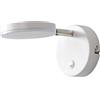 Lindby Applique a LED (Moderno) colore Bianco, ad es. Soggiorno & Sala da pranzo lampadina inclusa applique
