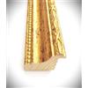 Artecentro cornice dorata lavorata classica per quadri -dipinti su tela - oro/colore con o senza passepartout in legno-varie misure (oro antico, 30 x 30)
