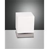 FABAS LUCE 3407-30-178 LAMPADA DA TAVOLO LED BRENTA 6W 540m NICHEL SATINATO REGOLAZIONE LUCE AL TOCCO