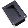 QICBYING Esterno Incasso Terrazzo Faretto - Lampada Da Incasso A Parete Per Scale, Lampada Da Gradino A LED 3W/5W IP65, Luce Da Giardino Interrata Per Passaggi Da Giardino Per Scale Esterne Interne(Warm White,