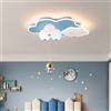 DLSixYi Camera dei bambini Lampadario a palloncino creativo per ragazzo Ragazza Principessa Camera da letto Sala studio Cloud Lampada a sospensione Astronauta Plafoniera Protezione degli occhi Illuminazione i