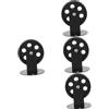 HOMSFOU 4pezzi Lampadario Puleggia Da Soffitto Accessorio Di Illuminazione Per Design Vintage Compatibile Con Diverse Lampade Pendenti Facile Installazione e Personalizzabile