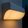 MAKA change your life quality MAKA Applique LED da Esterno e Interno, 30W 300 Lumen LED, in PVC, Impermeabile IP65, Applique Esterno, 220V (Bianco Switch)