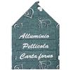 Russo Tessuti Porta Rotolo Alluminio Carta Forno Pellicola ORGANIZZER Cucina Cuori Paris Love-Tiffany