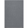 casa pura Tappeto Rotondo, Diametro 120 cm, Grigio Scuro, Antiscivolo e Piatto, per corridoio, Soggiorno, Cucina, Camera da Letto, Ideale Anche Come Base per Sedia da scrivania, Londra