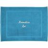 Cieffepi Home Collections NEW BASIC Tappeto bagno scendidoccia personalizzabile in spugna di puro cotone (Turchese)