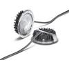 Vossloh-Schwabe Faretto da Incasso a LED per Cappi Aspirazione e Mobili IP54 Ghiere Inox 4K