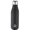 BERGNER BG-37560-MBK-8 Borraccia Termica con Colla, 500 ml, in Acciaio Inox, Colore Nero, Inossidabile