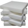 HABITA 33 HOME Set Imbottitura Cuscini Gommapiuma per Sedie, 4 o 6 Pezzi, Poliuretano Espanso e Fibra di Poliestere, 3 Misure e 3 Altezze, Imbottitura Cuscini 50x50, 40x40 Made in Italy (6 Poliuretano, 50x50x8 Cm)