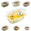 Generic GM 100 Pezzi Contenitori Ermetici per Alimenti Caldi con Coperchio, Formato 1000 Ml, Vaschette Termiche con chiusura Ermetica Salvaliquidi, Utilizzabili in Forno Microonde, Congelatore, Riutilizzabili