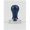VIA CREMA Tamper per caffè. Tamper portafiltro. Tamper per caffè Made in Italy. Accessorio per caffettiera portafiltro (Blu Marina, 57 mm)