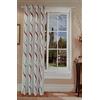 GBiancheria Tendaggio Tenda DEBORA Bordeaux con anelli in alluminio 140×290