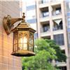 Chao Zan Lampada da Parete Esterno,Vintage Applique a Muro della Porta Anteriore,Per l'illuminazione Della Terrazza, Del Giardino (Oro)