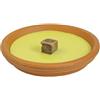 DETERMONDO Candele alla Citronella, Candele Antizanzare Da Esterno, 53 Pezzi, Diametro 11 cm, Fiaccola in Ciotola di Coccio, Repellente per Insetti, Durata 4 ore, Ideale per eventi e Cene all'Esterno