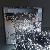 Luccika Cluster Luci a Grappolo con LED da Ø3mm, 4 Effetti di Luce, Telecomando, Timer, Cavo Verde IP44 per Uso Interno/Esterno, 31V (Bianco Ghiaccio, 7,5 Metri - 840 Led)
