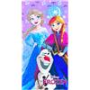 Clondo Telo Mare Bambina per Frozen Fan - Microfibra Morbida in Poliestere - Asciugamano Mare Piscina, Colori Vivaci, Idea Regalo Estate, Gadget Ufficiale
