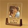 SENSING Lampada Spotify Personalizzata con Foto e Canzone, Targa LED in Acrilico, Cornice Foto Personalizzata per Coppia, Regalo Anniversario San Valentino per Lei e Lui, Luce Notturna