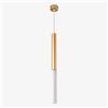 SANBDDLYY Lampade a sospensione a LED dimmerabili Lampada a sospensione a tubo lungo a cono Illuminazione da cucina Mini lampadario a bolle di lusso Lampada(51cm)