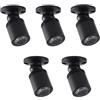 POCKETMAN Mini Spotlight - Lampada da soffitto a LED, 220 V, 1 W, con cavo USB, per illuminazione interna, decorazione gioielli, corridoi (nero, bianco freddo)