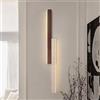 PANNN Applique Da Parete LED Interno Lampada Da Corridoio Illuminazione Da Parete Vintage Dimmerabile Con Telecomando Lampa Nordica Travertino Giallo Adatta Per Camere Da Letto Soggiorni Scala(60cm)