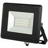 V-TAC Faro LED Esterno 20W, Ip65 per Esterni Nero con Vetro Ip65 1700Lm Luce Calda 3000K