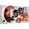 murando Quadro Astratto come Wassily Kandinsky 120x40 cm 1 pezzo Stampa su tela XXL Immagini moderni Murale Fotografia Grafica Decorazione da parete come dipinto l-A-0019-b-a