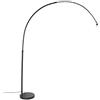 Qazqa xxl - 1 luce - L 1820 mm - Nero - Soggiorno I Camera da letto I Sala da Pranzo I Cucina