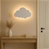 TEKHOME Applique da muro LED 9W design nuvola, luce regolabile 3000K-6500K, lampada da parete per camera da letto bambini soggiorno AQ28-B3C