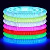 HEGEHE Striscia Neon LED RGB 24V CRI90+[1M],SMD3535,240 LED/m,illuminazione 360° tubo LED rotondo,per decorazione di camere da letto,stanze da gioco,soggiorno e negozi - Alimentatore non incluso