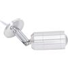 TOPINCN Faretto per Vetrina Faretto per Gioielli Plafoniera per Interni per Luce a LED per Mini per Faretti per Esterni in Miniatura in Ottone 220V Montati su Superficie (Luce naturale