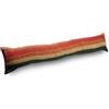 Virsus Paraspifferi per porte e finestre, lunghezza 80 cm, paraspiffero sottoporta universale circa 740 gr paravento pesante, in stoffa tessuto poliestere, Vari Modelli (Righe Multicolor)