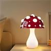 LOGT Lampada da tavolo a fungo LED Lampada da scrivania da comodino con cavo 3000K/ 4500K/ 6000K Lampada a fungo luce notturna decorativa Lampada a fungo da tavolo per soggiorno camera da letto studio,A