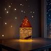 Maricart | Lampada Snoopy con Luce Notturna a LED per Bambini Piccoli Abat Jour da Notte per il Comodino della Cameretta del Neonato - Snoopy Skateboard - Peanuts