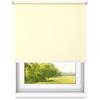 time4blinds Tende a rullo Tende oscuranti Tende a rullo libere senza cassonetto Montaggio a parete o a soffitto Protezione UV Proprietà termiche 120x300 cm Vaniglia - destro