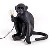 SELETTI Lampada in Resina Monkey Lamp-Outdoor Cm.34X30 H.32 - Seduta