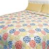 Home Tresor Trapuntino Copriletto, Quilt Letto Primaverile-Estivo, Trapunta Anallergica Autunnale Mezza Stagione 100 gr/mq Antiacaro e Traspirante (Dis. 2, Singolo)