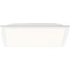 Lightbox Basic Pannello LED a superficie | 30 x 30 cm | pannello a parete e a soffitto senza tempo con cornice bianca e colore della luce bianco caldo (2700 K) | 1600 lm | per ogni stanza | in