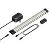Parlat Luce LED sottopensile Siris con adattatore di rete, touch dimmer, piatta, 30 cm, 368lm, bianco caldo