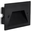 maolo Segnapasso LED da Incasso 3W IP65 503 | Luce CCT Selezionabile 3000K-4000K-6500K | Per Scale, Corridoi, Ingressi | Alluminio + Vetro | Finitura Marrone - Interno/Esterno (Nero)