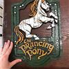 WENLIANG Il Signore degli Anelli Il Pony Rampante E Il Drago Verde Pub Signs Set, Insegna Stile Bar Fatto A Mano, Insegna Decorativa per La Casa Pub (A)