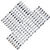 Lskjzzn Striscia di retroilluminazione a LED da 14 Pezzi Compatibile for Samsung 40quot; TV UE40F5300 UE40F6800 UE40F6510 UA40F5000 UE40F6650 UE40F6200 UE40F6500 2013SVS40F (Color : 1 Set)