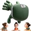 Bodybite MASSORA Massaggiatore Shiatsu 3D Riscaldato per Collo, Schiena e Gambe, Ricaricabile USB, Pelle PU